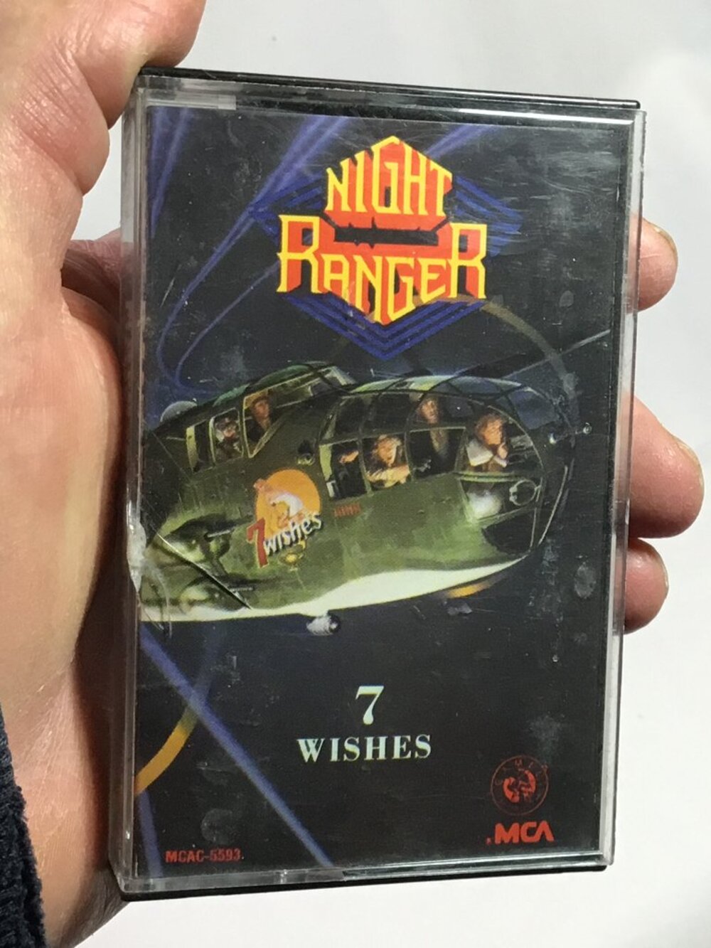 Night Ranger - 7 Wishes - 1985 Cassette / MCA MCAC-5593 EUC TESTED